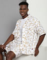 Tommy Hilfiger Cuban Collar Floral Shirt