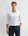 Arrow Newyork Manhattan Slim Fit Pinstriped Shirt