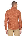 Flying Machine Abstract Print Cotton Shirt
