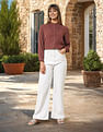 U.S. Polo Assn. Women Ruffled Frill Top