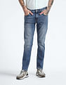 Flying Machine Slim Tapered Fit Stone Wash Jeans