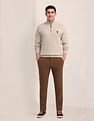 U.S. Polo Assn. High Neck Zipper Sweater