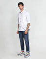 Flying Machine Slash Slim Tapered Whiskered Jeans