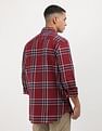 Tommy Hilfiger Natural Soft Flex Plaid Shirt