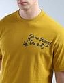 Flying Machine Typographic Printed Relaxed Fit T-Shirt
