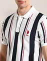 U.S. Polo Assn. Vertical Striped Slim Fit Polo Shirt