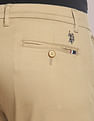 U.S. Polo Assn. Herringbone Textured Casual Trousers