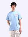 Flying Machine Graphic Print Cotton T-Shirt