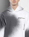 Calvin Klein Abstract Print Hooded Sweatshirt