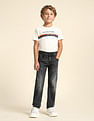 U.S. Polo Assn. Kids Boys Relaxed Fit Grey Jeans
