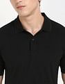 Calvin Klein Jeans Solid Slim Fit Cotton Polo Shirt