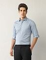 Arrow Geometric Printed Manhattan Slim Fit Shirt