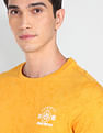 U.S. Polo Assn. Denim Co. Crew Neck Floral Print Cotton T-Shirt