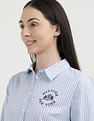 Tommy Hilfiger Heritage Logo Stripe Oxford Shirt