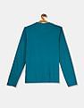 U.S. Polo Assn. Kids Crew Neck Brand Print T-Shirt