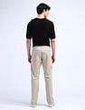 Flying Machine Straight Fit Mid Rise Trousers