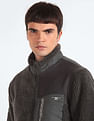 Flying Machine Colour Block Sherpa Jacket