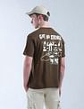 Flying Machine Color Of Home Glow In Dark T-Shirt