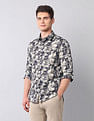 U.S. Polo Assn. Denim Co. Abstract Printed Pure Cotton Shirt