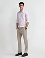 Arrow Manhattan Slim Fit Pinstriped Shirt