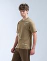 Flying Machine Relaxed Fit Typographic Printed T-Shirt