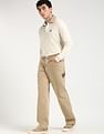 Tommy Hilfiger Loose-Fit Solid Mid Rise Trouser