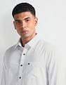Arrow Sport Geometric Print Manhattan Slim Shirt
