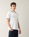 Arrow Sport Solid Pure Cotton 4 In 1 Rugby Polo Shirt