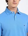 Tommy Hilfiger Solid Regular-Fit Cotton Polo Shirt