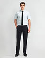 Arrow Liberty Classic Fit Micro Checked Shirt