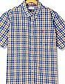 U.S. Polo Assn. Kids Boys Regular Fit Check Shirt
