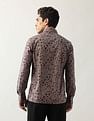 Arrow Newyork Floral Printed Manhattan Slim Fit Shirt