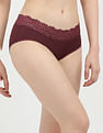 Calvin Klein Underwear Lace Mid Rise Hipster Panties