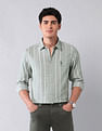 U.S. Polo Assn. Denim Co. Vertical Striped Pure Cotton Shirt