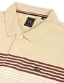 Arrow Sports Short Sleeve Striped Polo Shirt