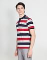 Arrow Sports Horizontal Striped Polo Shirt