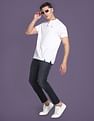 Flying Machine Morrison Skinny Cropped Fit Whiskered Jeans