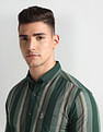 U.S. Polo Assn. Denim Co. Vertical Stripe Slim Fit Shirt