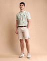 U.S. Polo Assn. Floral Printed Slim Fit Polo Shirt