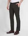 Arrow Hudson Tailored Fit Dobby Trousers
