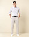 U.S. Polo Assn. Pure Cotton Grid Tattersall Checked Shirt
