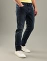 Tommy Hilfiger Light-Wash Slim-Fit Low Rise Jeans