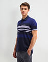 Arrow Sport Horizontal Striped Polo Shirt