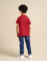 U.S. Polo Assn. Kids Boys Pure Cotton Regular T-shirt