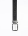 Calvin Klein Printed black Leather reversible Belts
