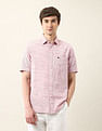 Arrow Sport Heathered Regular Fit Air Soft Shirt