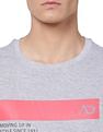 AD by Arvind Crew Neck Printed T-Shirt