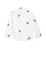 U.S. Polo Assn. Kids Boys Brand Print Dobby Shirt