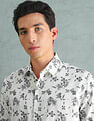 Arrow Newyork Slim Fit Smart Printed Shirt