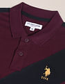 U.S. Polo Assn. Colour Block Cotton Polo Shirt